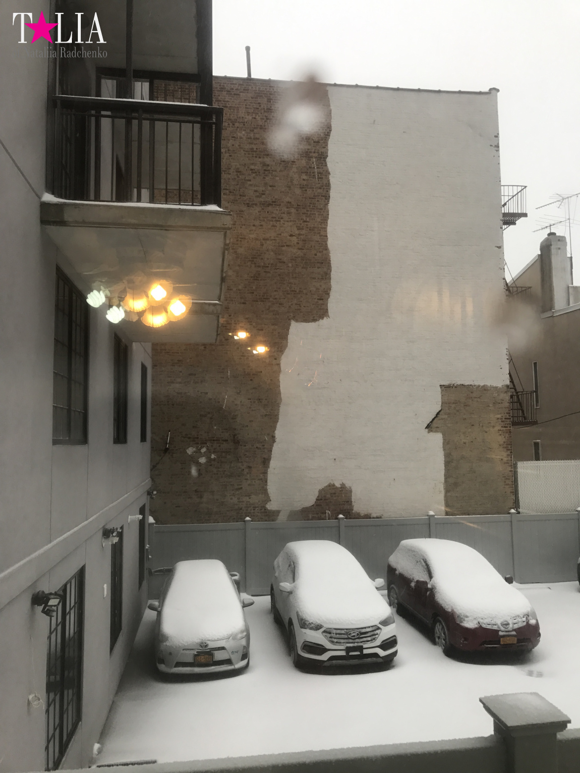 Snow Storm "Stella" on March 14, 2017 in New York